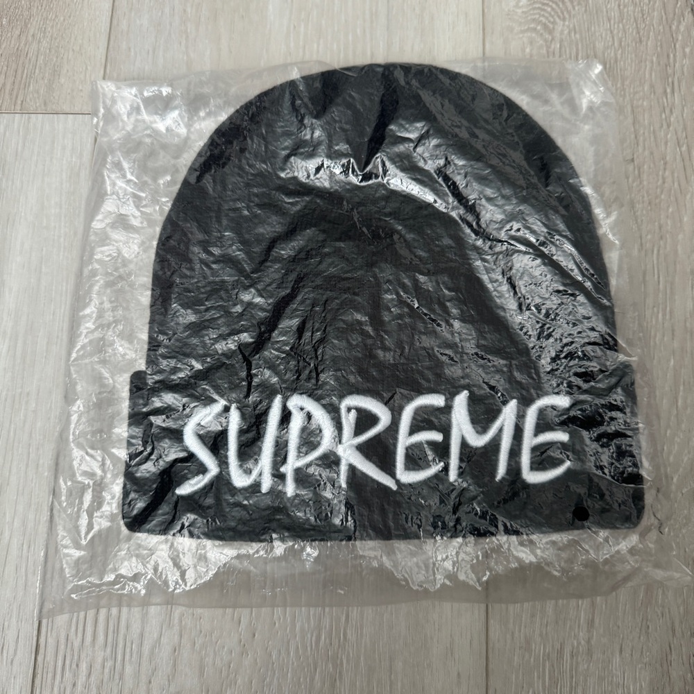 Supreme FTP Black Beanie Hat SS21BN22 O/S Accessories Unisex
